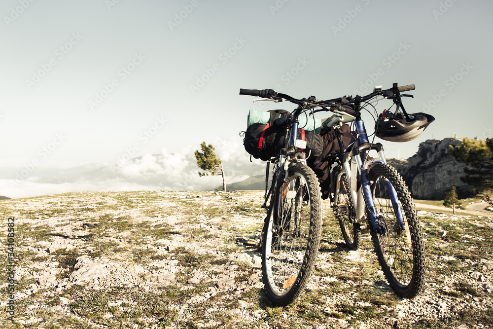 Fototapeta premium two bikes