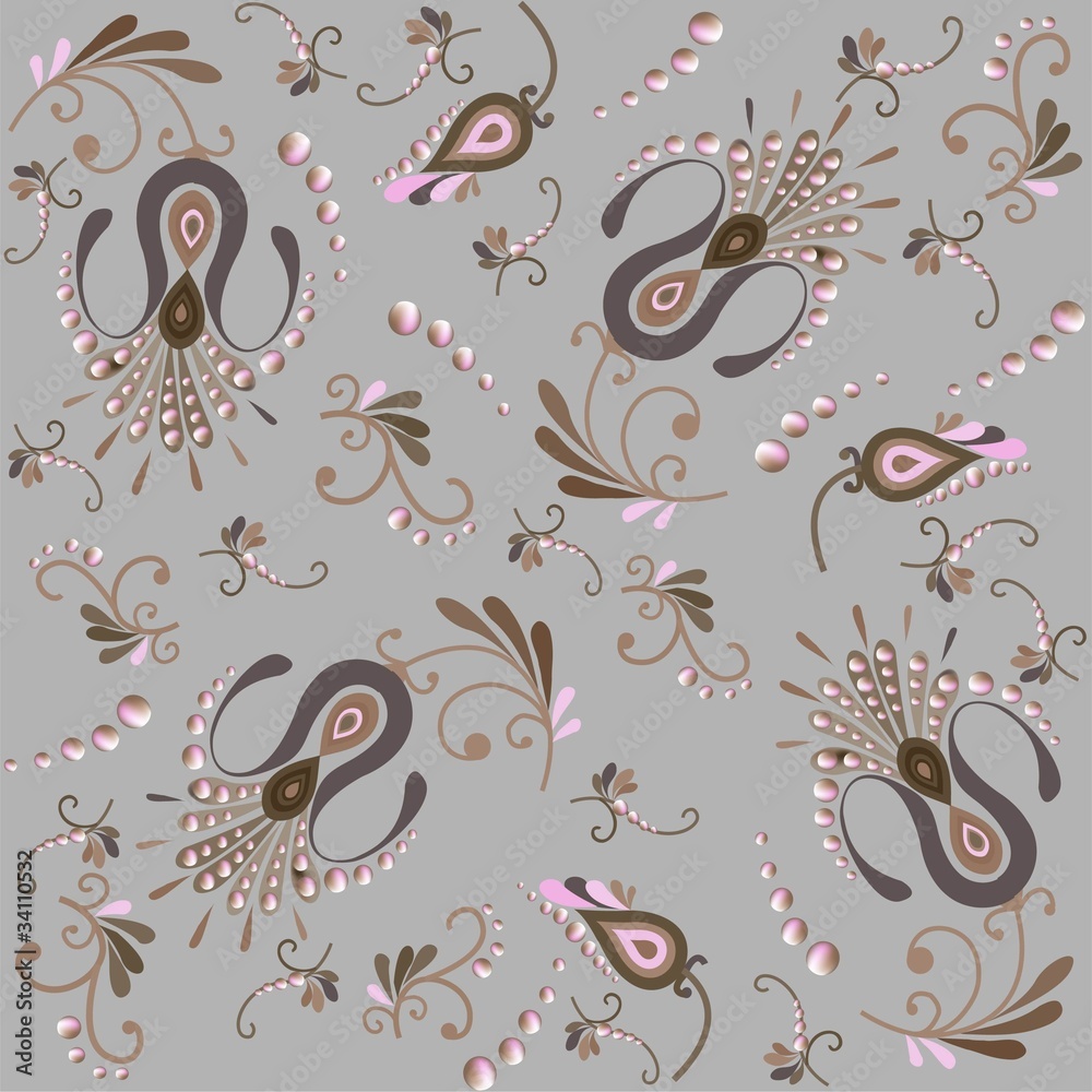 Floral background. Seamless background. Floral background. Seamless background.