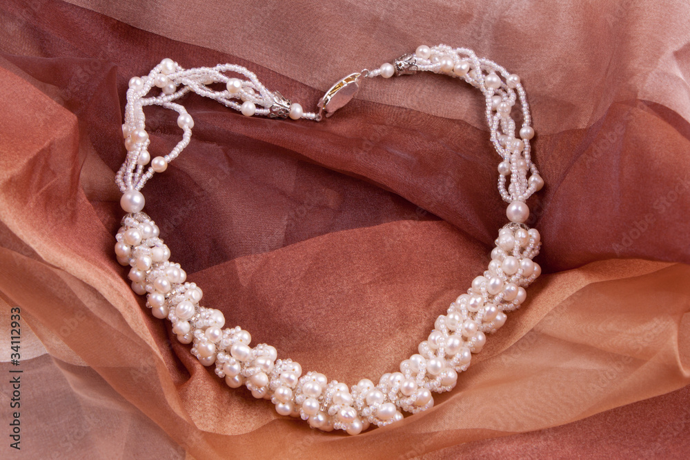 Fototapeta premium Beaded Ornament handiwork