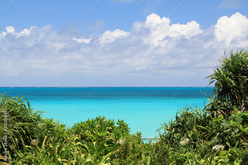 Naklejka premium Beach