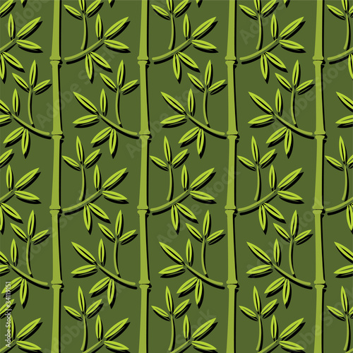 seamless bamboo wallpaper © FreeSoulProduction