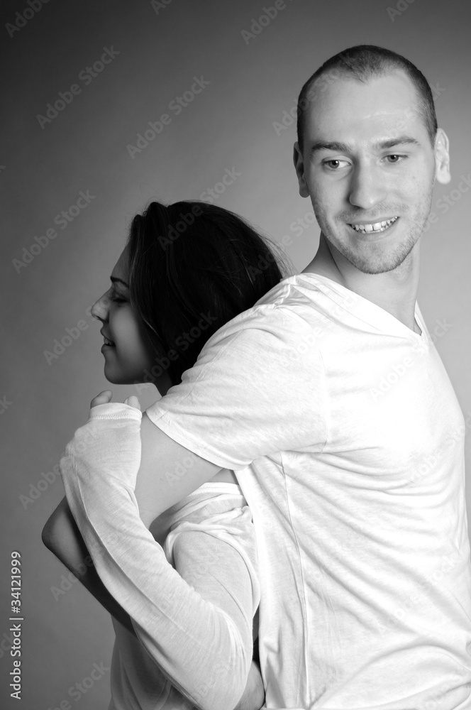white couple having fun white couple having fun