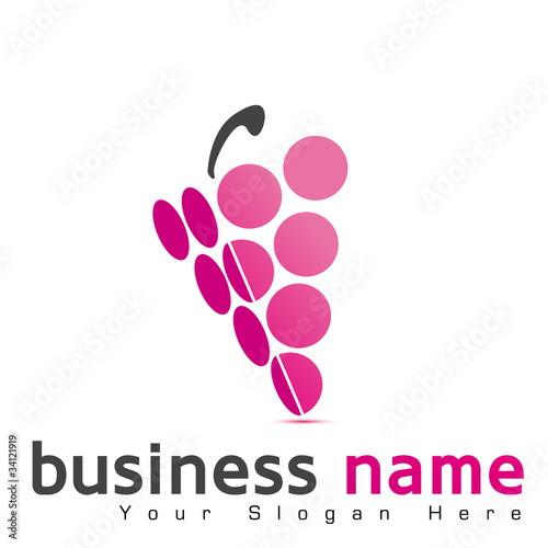logo grappe de raisin design