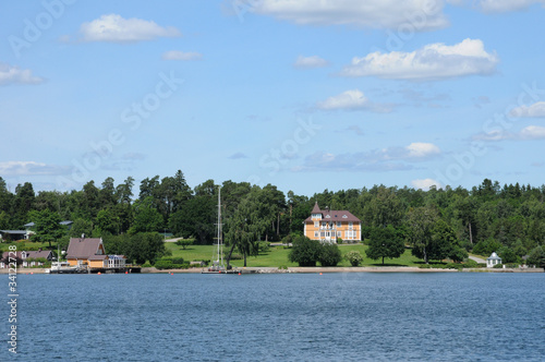 maison dans la banlieue de Stockholm photo