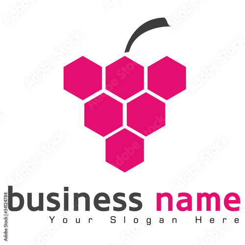 logo grappe de raisin design