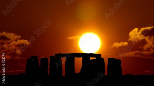 Golden Stonehenge