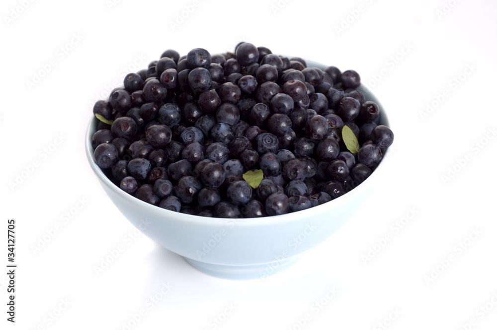 blueberry isolated on white background