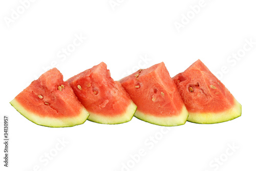 Watermelon Slices Four Up