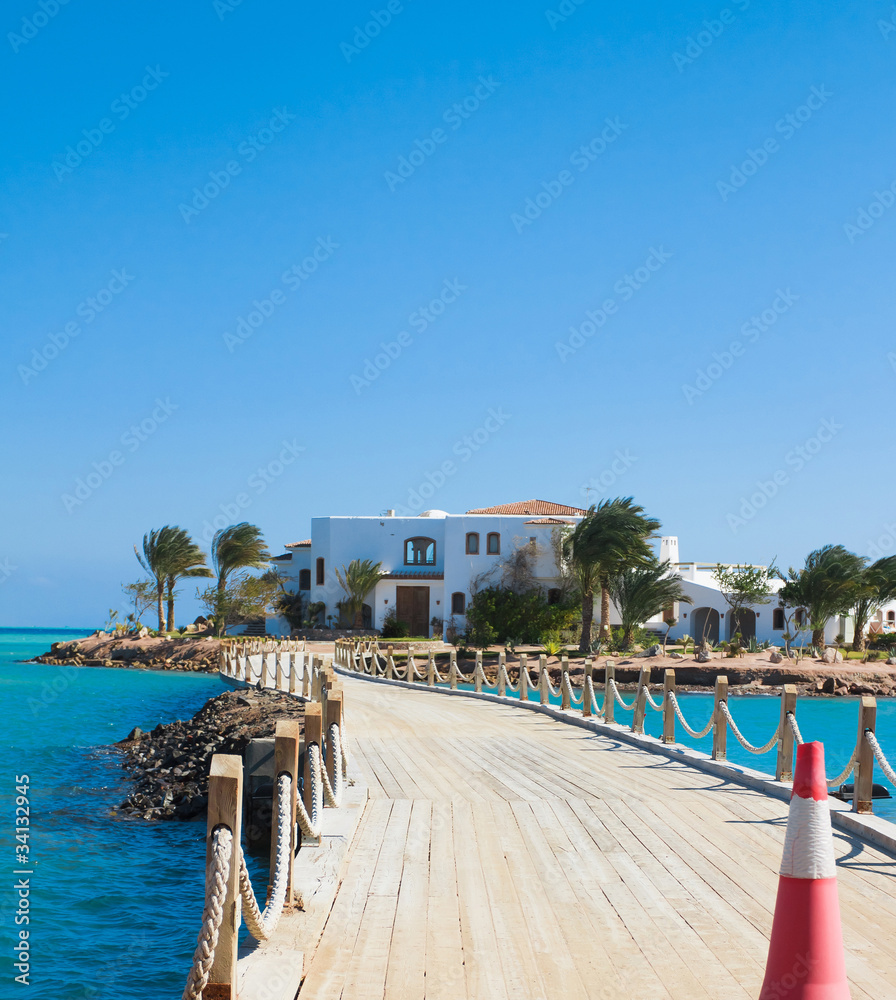 Obraz premium Warm Sea Island
