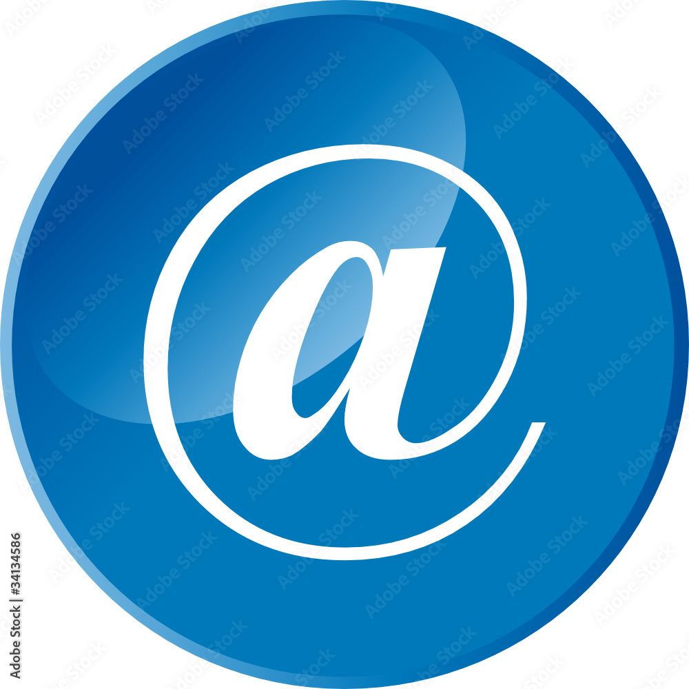 Obraz premium Web button - email
