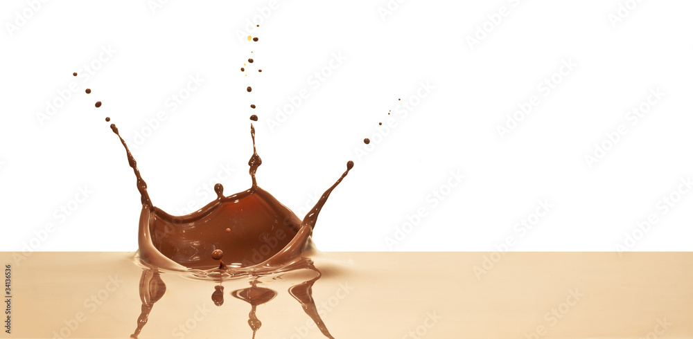 Fototapeta premium chocolate splash