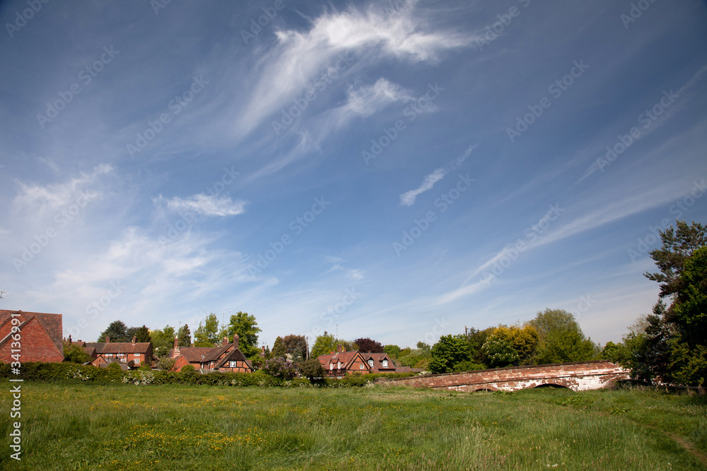 Obraz premium Stoneleigh village