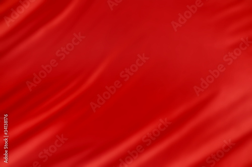 Slika na platnu Image of red satin cloth good for background use