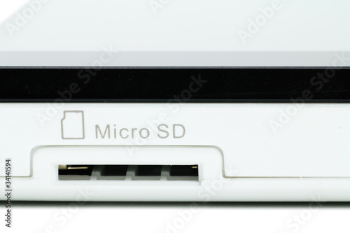 tablet particolare - slot per micro sd