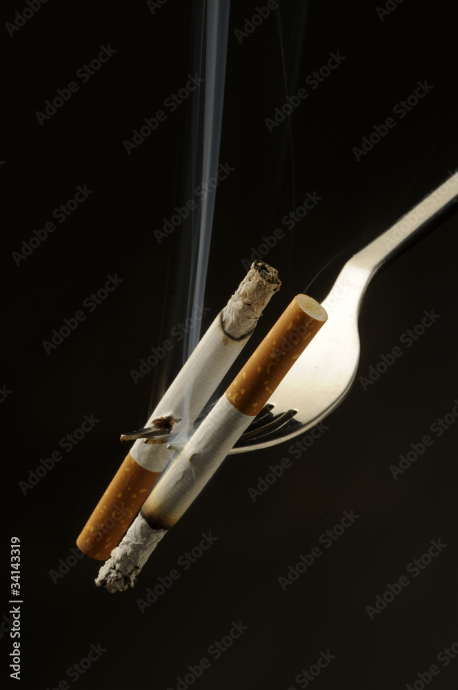 Fumar después de una comida