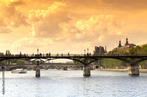 La Seine et ponts de Paris