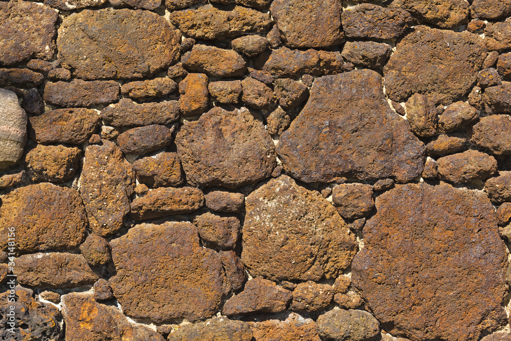 Obraz premium bruchsteinmauer