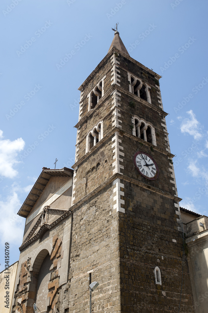 Palestrina (Rome, Lazio, Italy) - Cathedral belfry