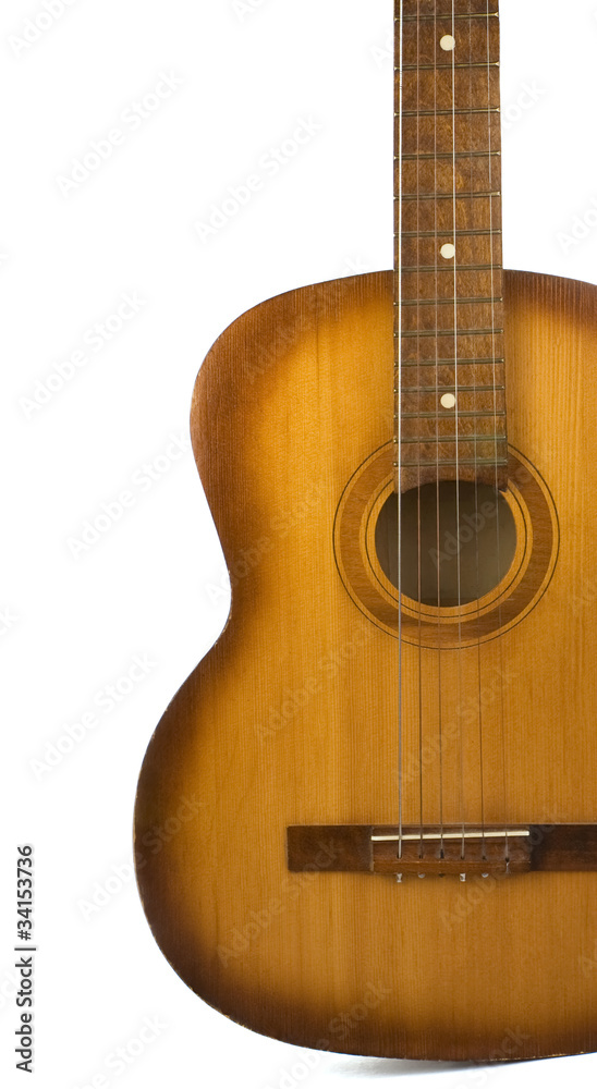 Obraz premium guitar isolated on white