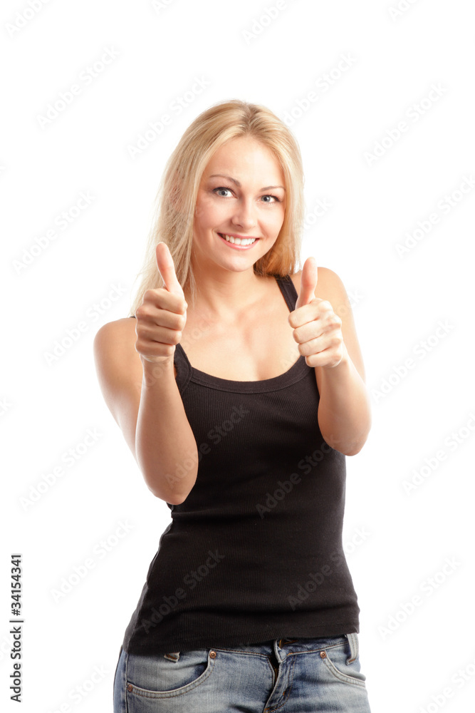 Fototapeta premium Daumen hoch !