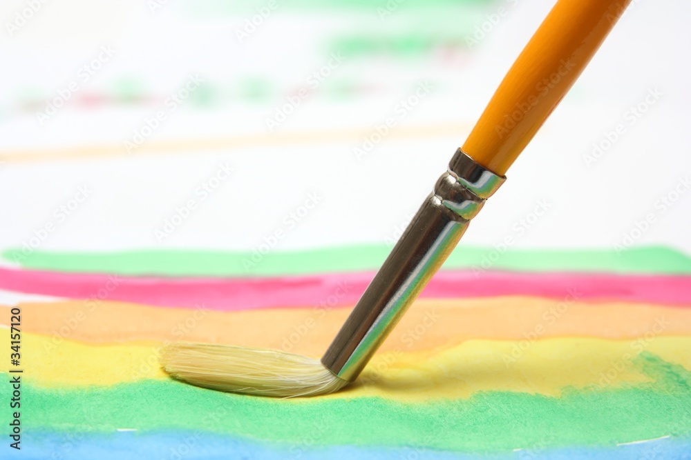 Fototapeta premium Paint brush