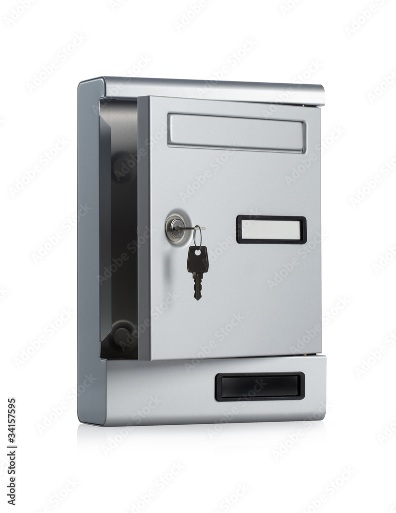 mailbox isolated on white background mailbox isolated on white background