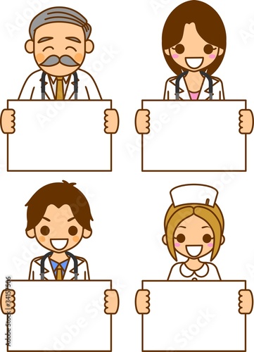 医療　ボード　イラスト