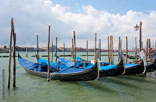 Gondoles à Venise © TristanBM