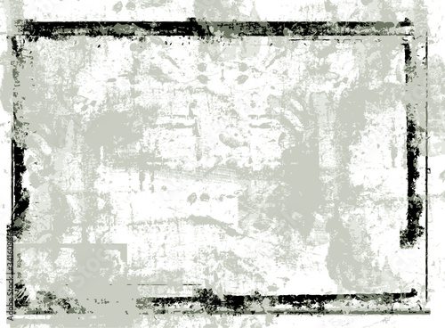 Grunge Vector Frame for your projects
