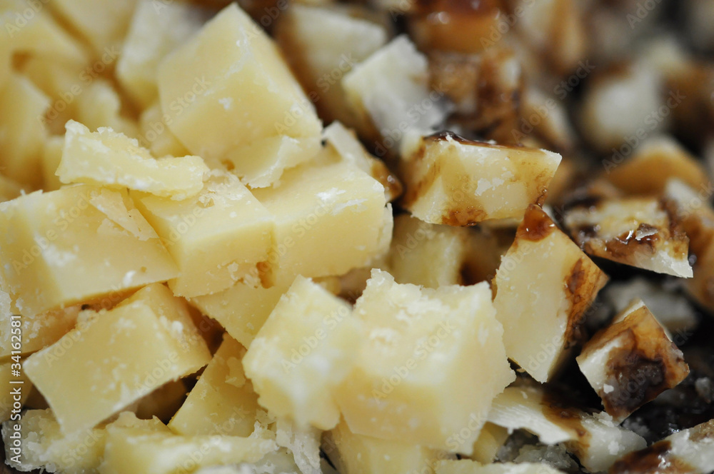 Parmesan mit Balsamico Parmesan mit Balsamico