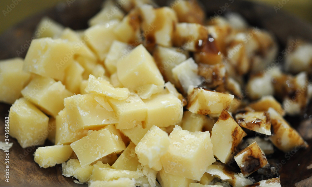 Parmesan mit Balsamico Parmesan mit Balsamico