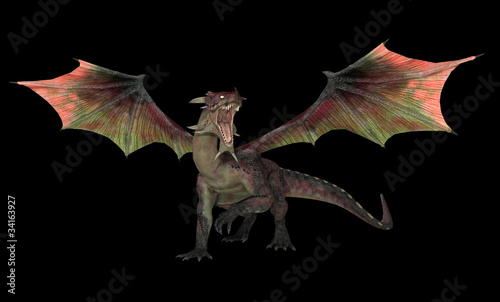 Red dragon