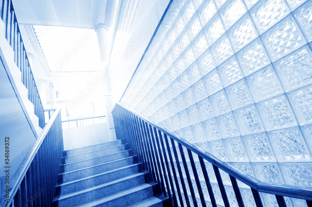 Fototapeta premium stairs in the modern house