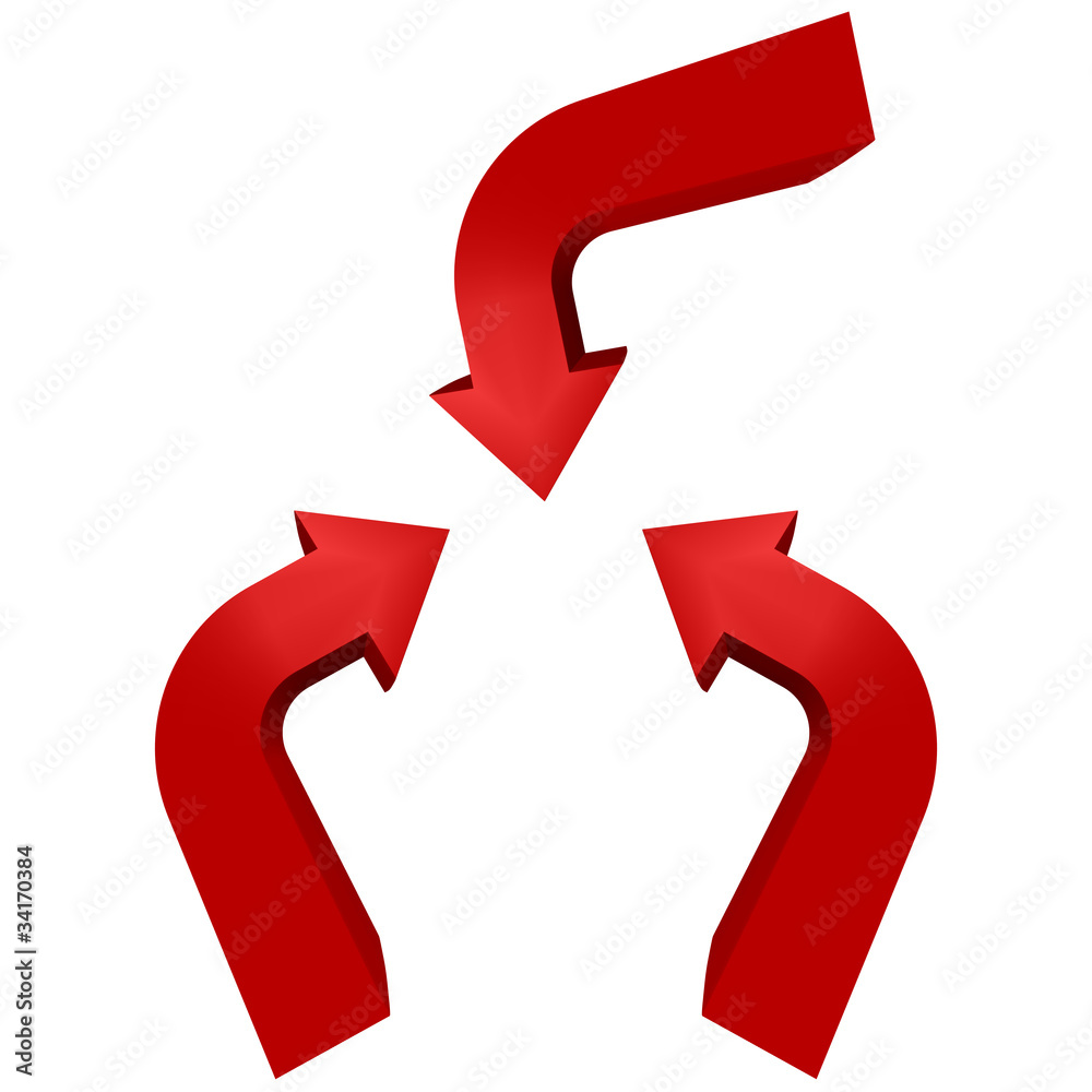 rote Pfeile rote Pfeile