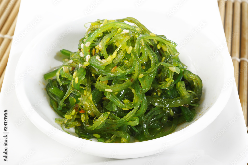 seaweed on bowl