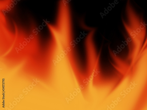 Abstract background with text space - Fire