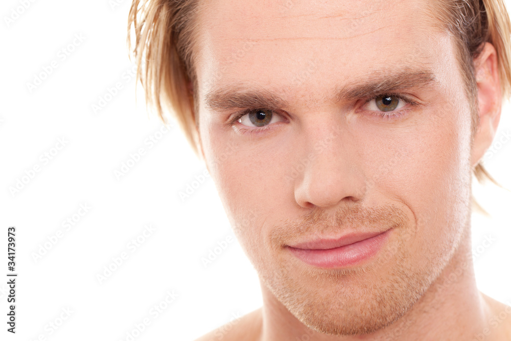 Fototapeta premium mann gesicht