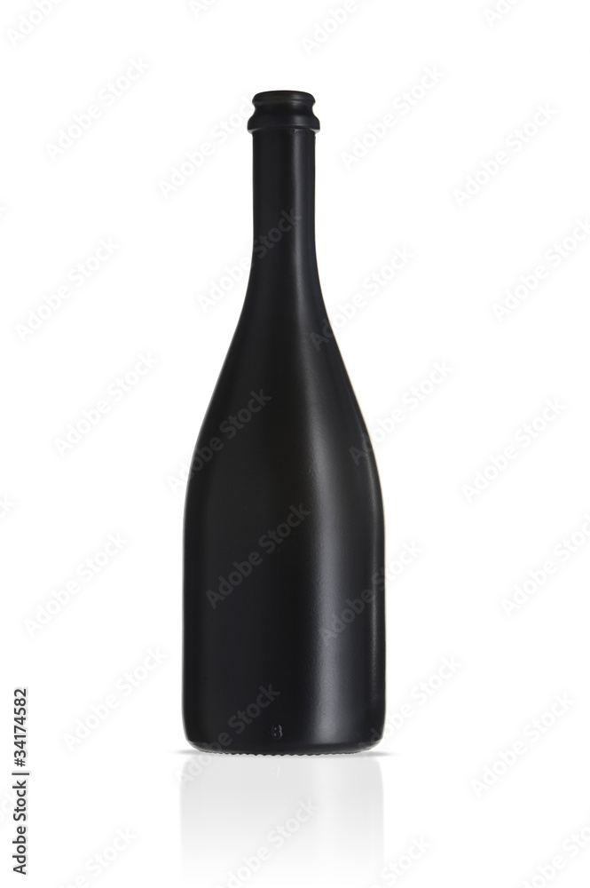 Wine Bottle bottle isolated on a white background Wine Bottle bottle isolated on a white background
