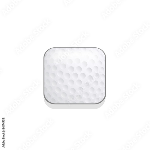 Golf ball icon