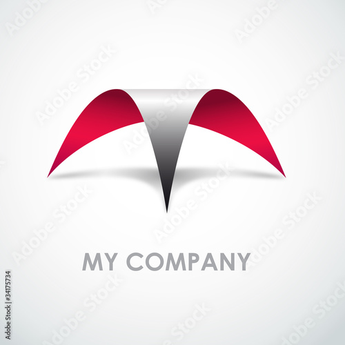 Abstract Logo Business. The spider # Vector photo
