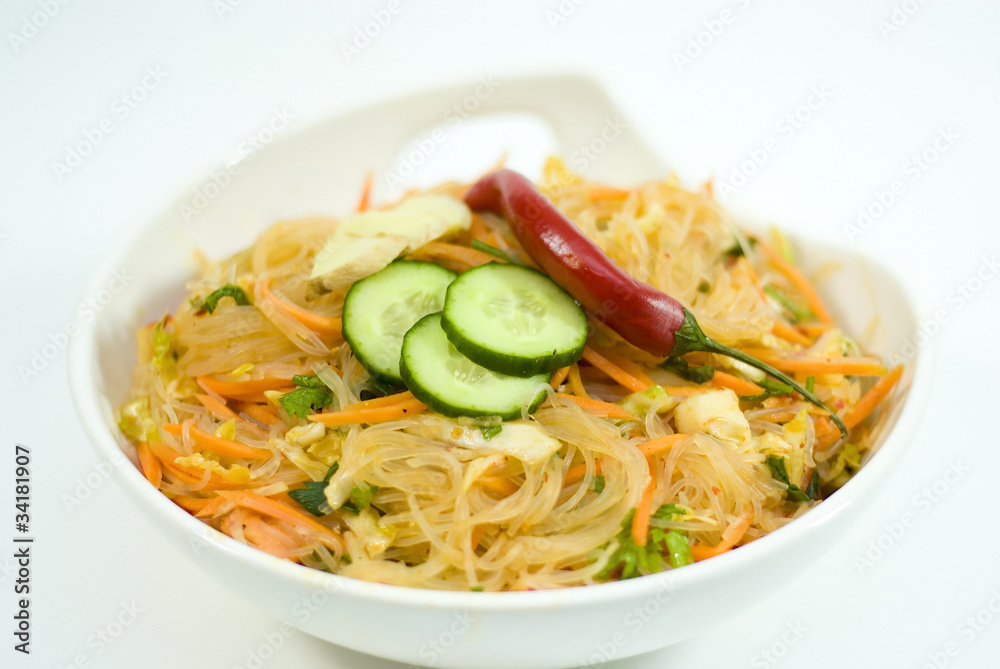 salad of Korean noodle salad of Korean noodle