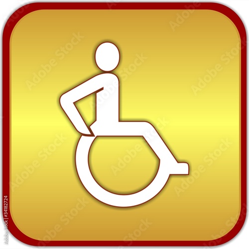 bouton handicape
