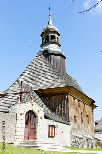 wooden church, Nowa Bystrzyca, Poland
