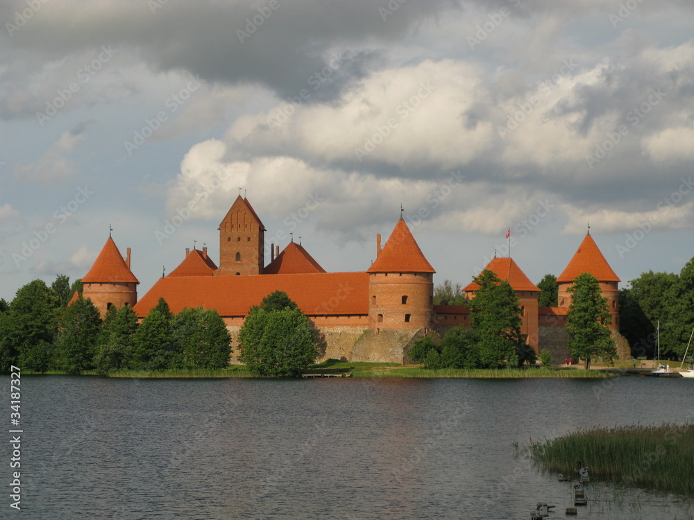 Trakai royal castle, Lithuania