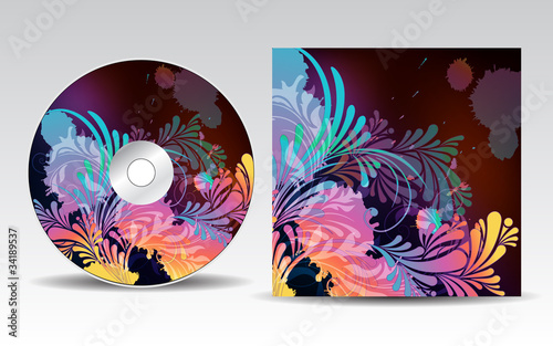 CD cover design template_10