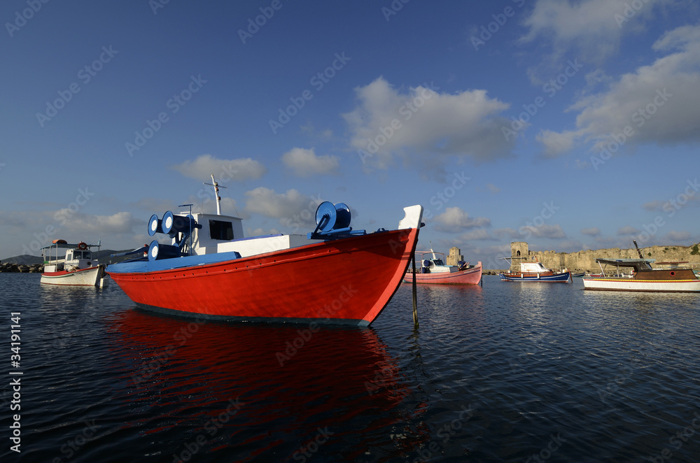 porto di Methoni in Grecia