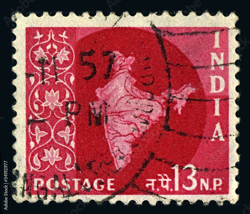 Postage stamp.