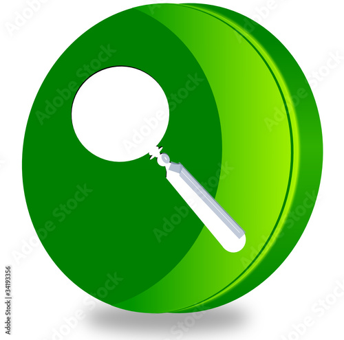 Search glossy icon