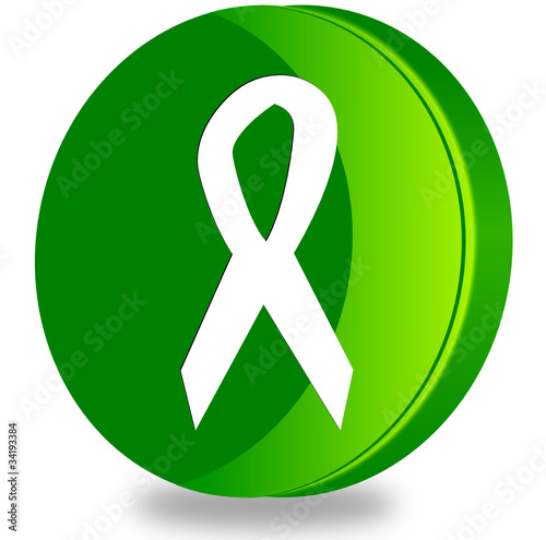 Ribbon glossy icon