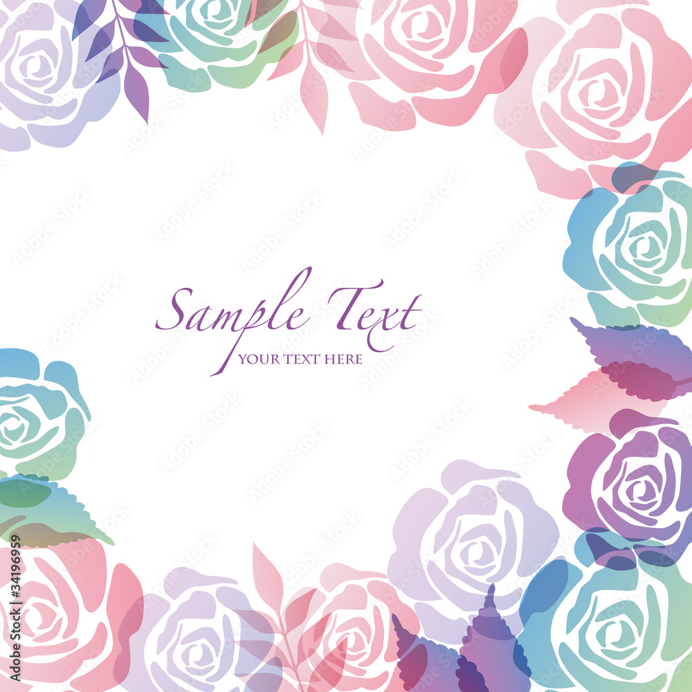 spring background with rose spring background with rose